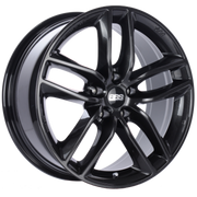 BBS SX 20x9 5x112 ET30 Crystal Black Wheel -82mm PFS/Clip Required