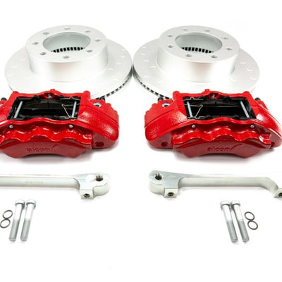 Alcon 2017+ Ford F250-F350 363x38mm Rotors 6 Piston Front Brake Kit