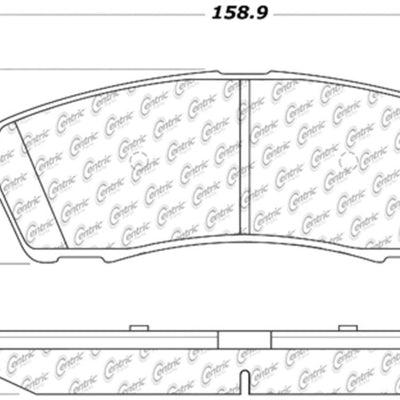 StopTech 99-04 Ford F-250 / 00-05 Excursion / 99-04 F-350 Super Duty Rear Truck & SUV Brake Pads
