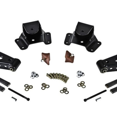 Belltech SHACKLE AND HANGER KIT 75-91 GM C30 CrewCab/Dually 4inch