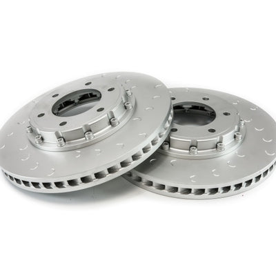 Alcon 2019+ Ford Ranger/2020+ Bronco 2.3L 350x34mm Rotors 6-Piston Red Calipers Front Brake Kit