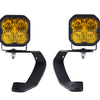 Diode Dynamics 10-21 Toyota 4Runner SS3 LED Ditch Light Kit - Sport Yellow Combo