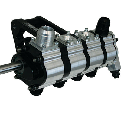 Moroso T3 Series 4 Stage Dry Sump Oil Pump - Tri-Lobe - Dual Mount - 1.200 Pressure