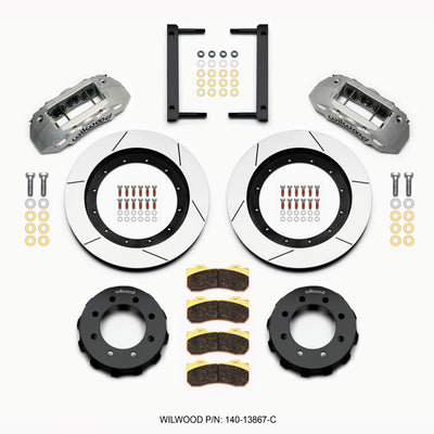 Wilwood TX6R Front Kit 16.00in Clear Ano 2005-2012 Ford F250/F350 4WD