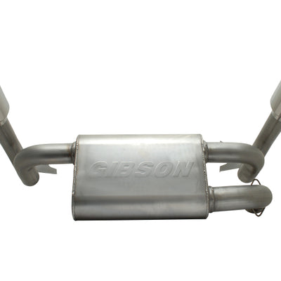 Gibson 2014 Polaris RZR XP 1000 EPS Base 2.25in Dual Exhaust - Stainless