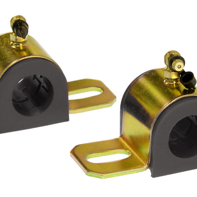 Prothane Universal 90 Deg Greasable Sway Bar Bushings - 26MM - Type B Bracket - Black