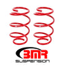 BMR 15-17 S550 Mustang Front Performance Version Lowering Springs - Red