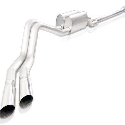 Stainless Works 15-19 Ford F150 5.0L Redline Side Exit Catback System w/ Dual 3.5in Polished Tips
