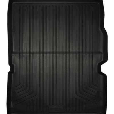Husky Liners 11-22 Dodge Durango WeatherBeater (Over Folded 3rd Row) Black Rear Cargo Liner