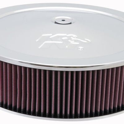 K&N Universal Custom Air Filter - Round 5.125in Flange / 14in OD / 5.125in ID / 5.625in Height