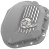 afe Front Differential Cover (Raw; Street Series); Ford Diesel Trucks 94.5-14 V8-7.3/6.0/6.4/6.7L