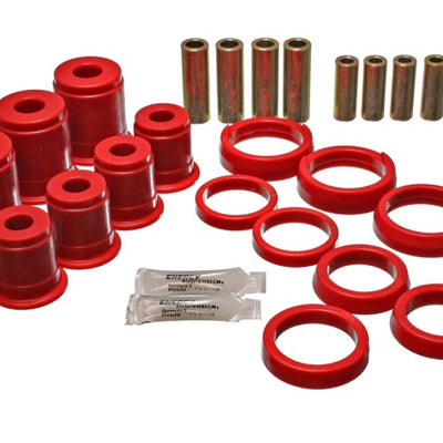 Energy Suspension 84-01 Jeep Cherokee/Wagoneer/Comanche 4WD Red Front Control Arm Bushings