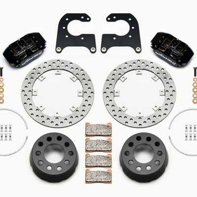 Wilwood Dynapro Lug Mount Single Rear Dynamic Kit SA Drilled 58-64 Olds/Pont .690in Studs