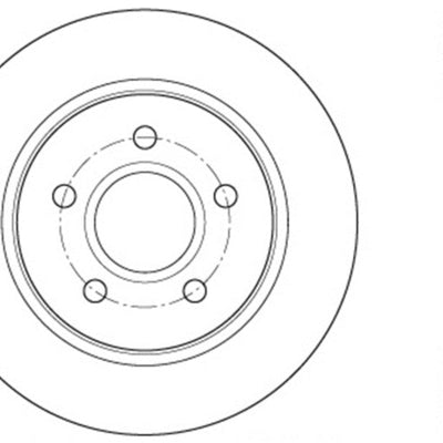 StopTech 13 Ford Focus ST Drilled Right Rear Rotor
