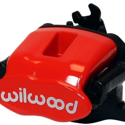 Wilwood Caliper-Combination Parking Brake-Pos 13-R/H-Red 41mm piston .81in Disc