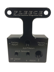 Fleece Performance 07.5-09 Dodge 6.7L Cummins 3rd Gen Fuel Distribution Block