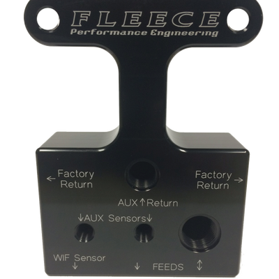 Fleece Performance 07.5-09 Dodge 6.7L Cummins 3rd Gen Fuel Distribution Block