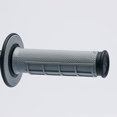 Renthal MX Dual Compound Grips 1/2 Waffle - Grey/ Black
