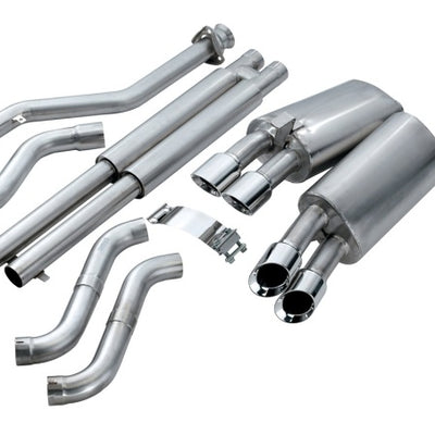 Corsa 1990-1995 Chevrolet Corvette C4 ZR1 5.7L V8 LT5 Polished Sport Cat-Back Exhaust