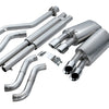 Corsa 1996-1996 Chevrolet Corvette C4 5.7L V8 LT4 Polished Sport Cat-Back Exhaust