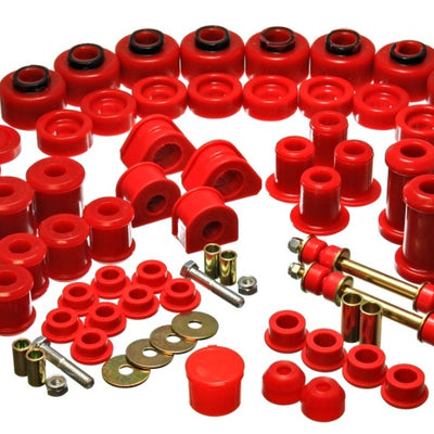Energy Suspension 97-01 Ford Expedition/Navigator 4WD Red Hyper-Flex Master Bushing Set