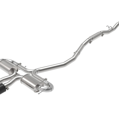 aFe Takeda 3in 304 SS Cat-Back Exhaust System w/CF Tips 17-20 Honda Civic Sport L4-1.5L (t)