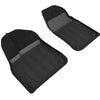 3D MAXpider 19-21 Porsche Cayenne 2021 Cayenne GTS Elegant Hybrid 1st Row Floormat - Black