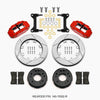 Wilwood Narrow Superlite 6R Front Kit 12.19in Drilled Red 63-87 C10 w/ Wilwood Pro Spindles