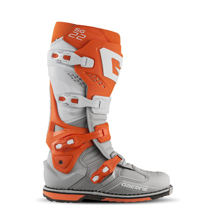 Gaerne SG22 Boot Orange/White/Grey Size 10.5