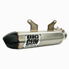 Big Gun 18-23 Yamaha WOLVERINE X4 EXO Stainless Slip On Exhaust