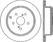 StopTech Drilled Sport Brake Rotor