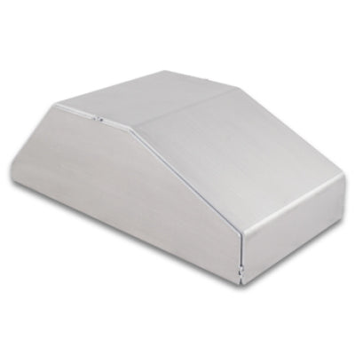 Vibrant I/C End Tank 6in Wide 12in Long 4in Tall Use w/ Horizontal I/C Core 12844 - 5052 Aluminum