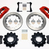 Wilwood TC6R Rear Kit 16.00in Red 1999-2010 GM Trk 2500 HD 4.84 Cntr