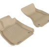 3D MAXpider 2009-2017 Audi A4/S4/RS4/A5/S5 Kagu 1st Row Floormat - Tan