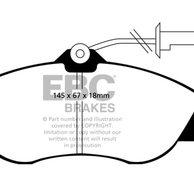 EBC Brakes Greenstuff 2000 Series Sport Pads
