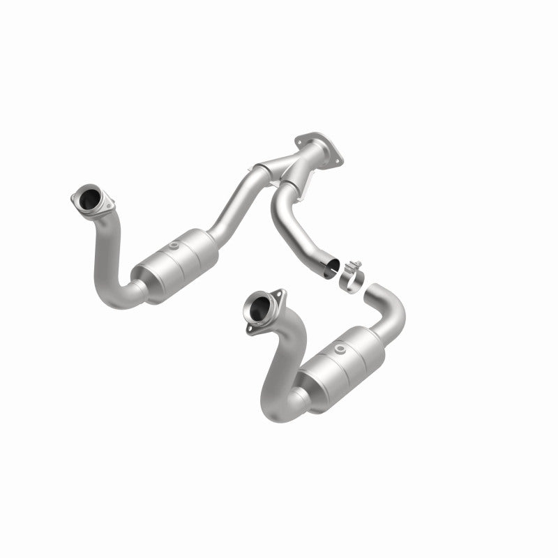 MagnaFlow DF Cat Conv 08-10 Ford F-250/F-250 SD/F-350/F-350 SD 5.4L/6.8L/F-450 SD 6.8L Y-Pipe Assy
