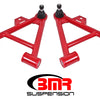 BMR 79-93 Fox Mustang Lower Non-Adj. A-Arms (Coilover Only) w/ STD. Ball Joint (Poly) - Red