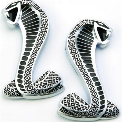 Ford Racing 2007-2009 Mustang SVT Cobra Snake Fender Emblems