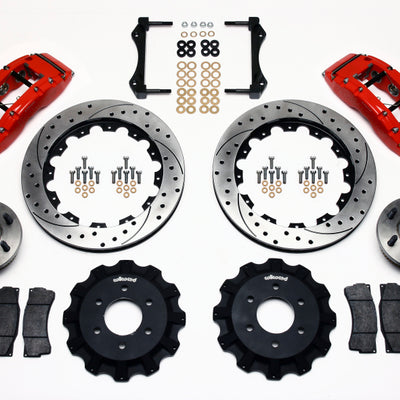 Wilwood TC6R Front Kit 16.00in Drilled Red 2004-2008 Ford F150