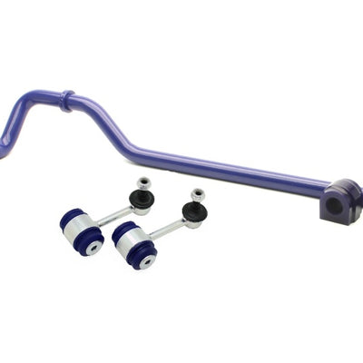 SuperPro 2015 Audi A3 Quattro Premium Rear 22mm Adjustable Sway Bar and HD End Link Kit