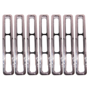 Rugged Ridge Grille Inserts Chrome 87-95 Jeep Wrangler YJ