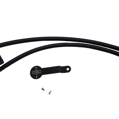 J&L 14-18 Chevy/GM Truck/SUV 5.3L V8 Driver Side Oil Separator 3.0 - Black Anodized