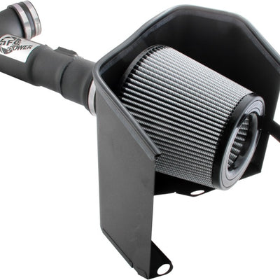 aFe MagnumFORCE Intakes Stage-2 Pro DRY S Nissan Titan 04-13 V8-5.6L Black Powdercoated Tube