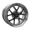 Weld S76 17x5 / 5x4.5 BP / 2.2in. BS Black Wheel (High Pad) - Non-Beadlock