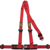 OMP 3 Point Harness - Red
