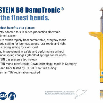 Bilstein B6 (DampTronic) 2015 BMW M3/M4 Front Right Monotube Strut Assembly