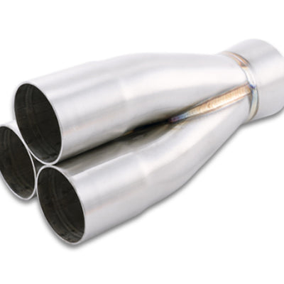 Vibrant 1.875in Inlet I.D 2.25in Merge O.D. 2.50in Outlet O.D. 3-1 Merge Collector