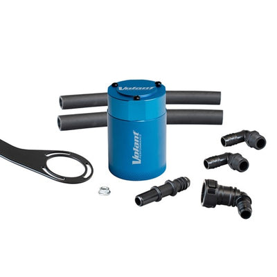Volant 21-23 Ford Bronco 2.3L Turbo 3oz Aluminum Oil Catch Can w/Mounting Bracket - Blue