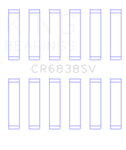 King Engine Bearings Land Rover 2.7L TDV6 Sputter Replacement Connecting Rod Bearing