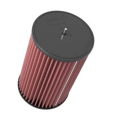 K&N Universal Clamp-On Air Filter 4-1/8in FLG 7-3/8in B 7in T W/STUD 11-1/2in H